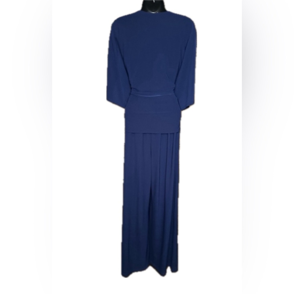 Elegant Navy Jumpsuit by Taylor - Picture 5 of 7